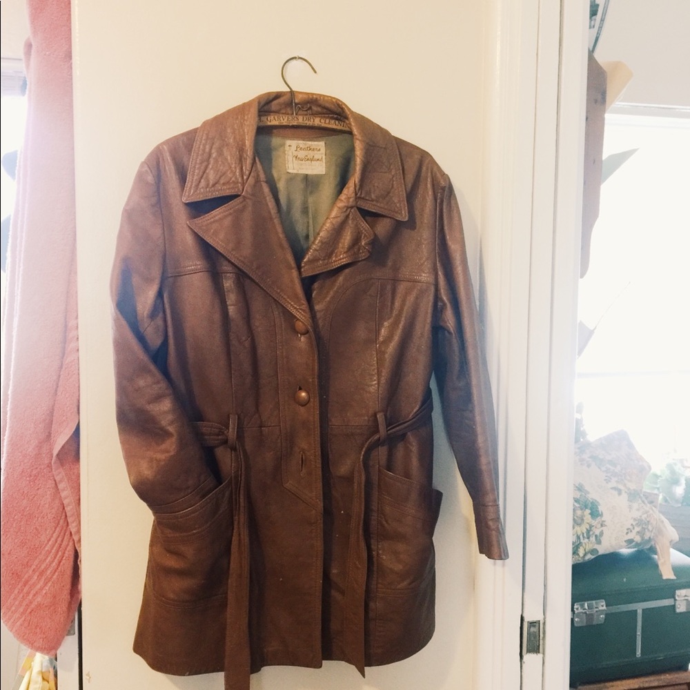Leather jacket